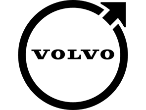 Volvo logo: circle with arrow